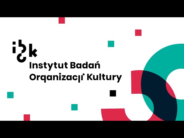 Instytut Badań Organizacji Kultury - IBOK - film promocyjny