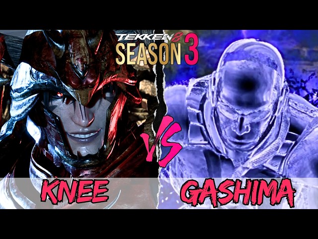Tekken 8 - Season 3 ▰ Knee (Devil Jin) Vs Gashima (Raven) ▰ High Level Gameplay