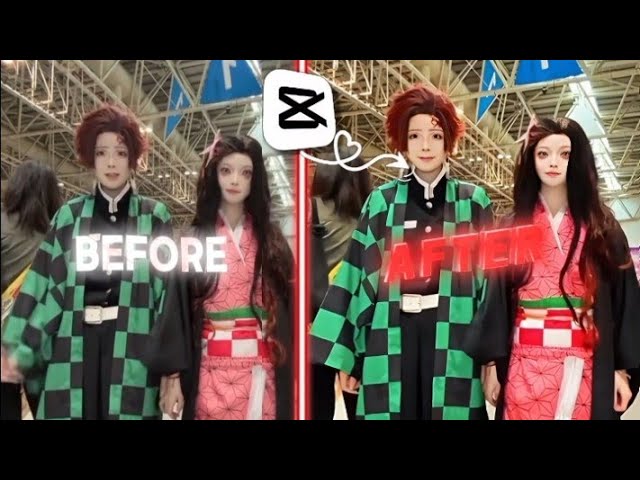 The Best Way to Enhance Cosplay Video Quality🔥|Capcut +Vmake quality tutorial |