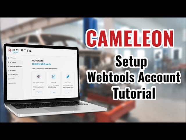 Cameleon, Setup Webtools Account Tutorial