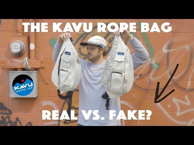 The KAVU Rope Bag: REAL vs FAKE?