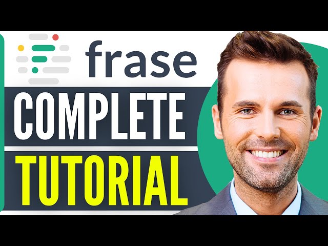 How To Use Frase io 2026 | Frase.io Tutorial | Best AI writing tool