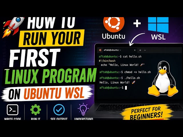 🚀 How to Run Your First Linux Program on Ubuntu WSL