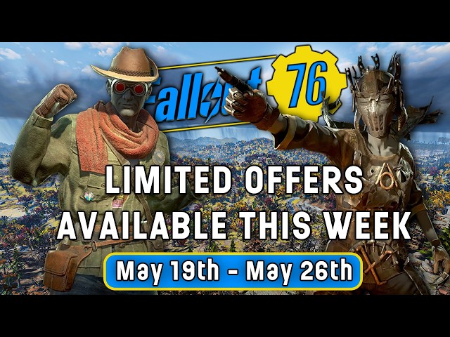 This Week’s Atomic Shop Limited Time Offers In Fallout 76
