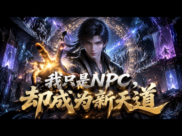 💥完结💥ENG SUB【我只是NPC，却成为新天道】I Was Just an NPC, But I Became the New Heavenly Dao.#系统 #逆袭 #动画