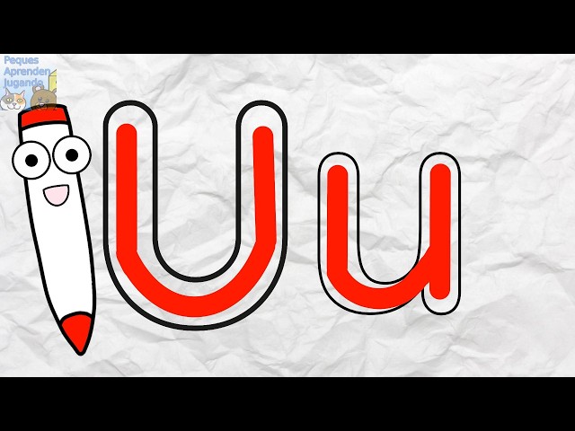 🔤Learn the LETTER U | Words with U, uppercase U and lowercase u | Early Childhood Education