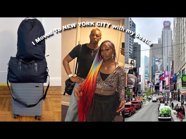 MOVED TO NYC WITH MY BESTIE | Travel vlog