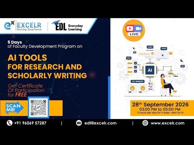 FDP on AI tools for research and Scholarly writing day 05
