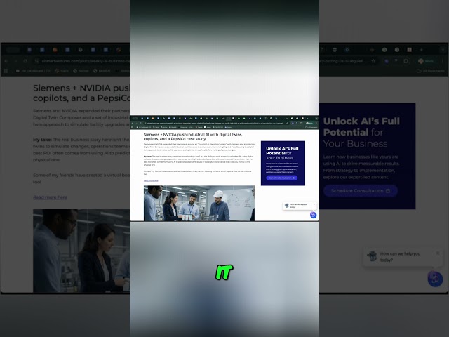 Siemens & NVIDIA  AI Digital Twins Revolutionize Testing
