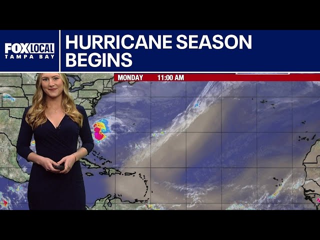 Hurricane season begins Monday