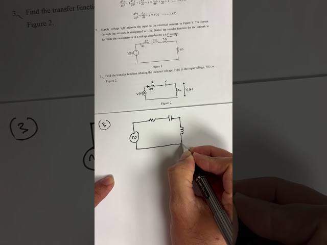 Transfer Function - Modelling of Electrical Network