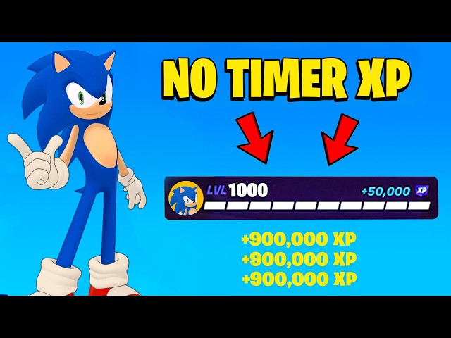 THE *BEST* NO TIMER AFK XP MAP TO LEVEL UP in Chapter 7 Season 4! (240,000 XP)
