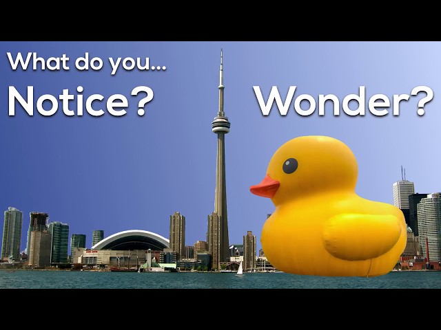 Giant Rubber Duck [Act 2] | 3 Act Math Task | #Canada150Math Challenge
