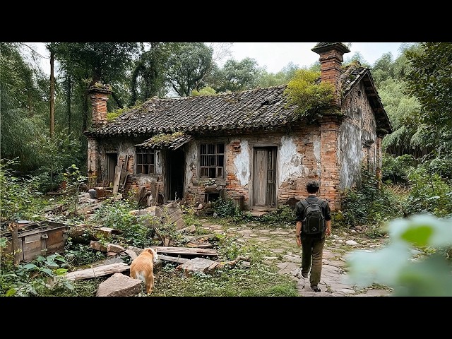 Spending $5,000 To Buy An Abandoned House, The Talented Young Man Restored It Into A Dream Paradise