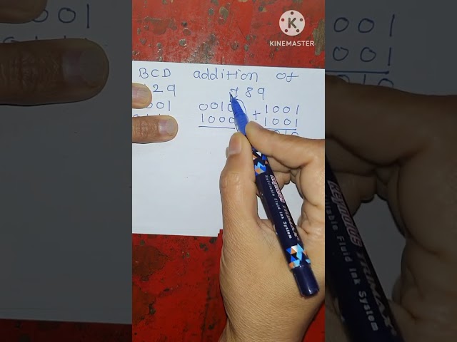 bcd addition  of 129 and 789 #shorts #gate #digitalelectronics #bsccomputerscience