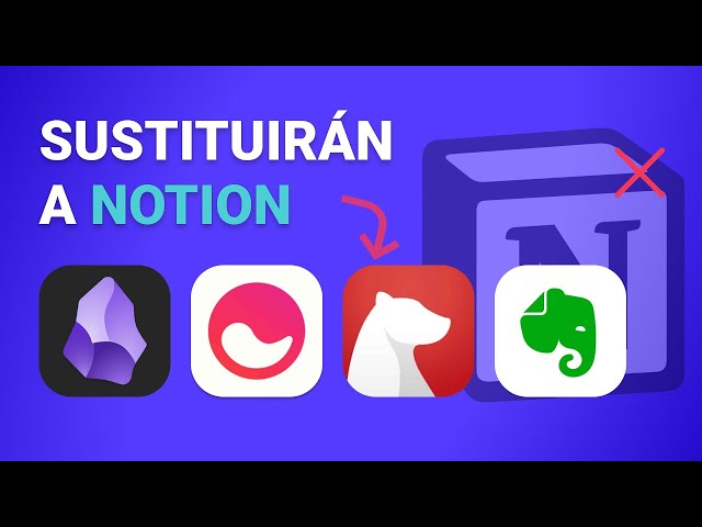 Alternativas a NOTION ¿Cuál es el Mejor para Organización y Notas para 2024?