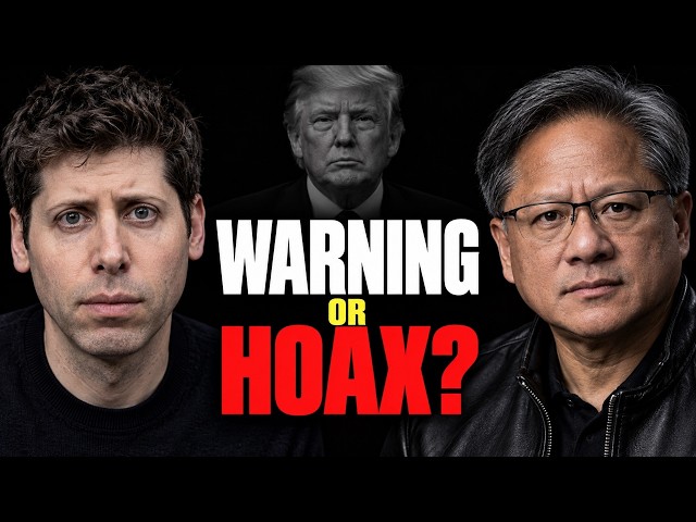 Self Improving AI IS HERE Sam Altman WARNS About AI — Trump Calls Jensen Huang Fand calls it a HOAX
