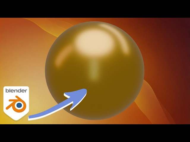How get simple Gold Shading - Blender 5.2