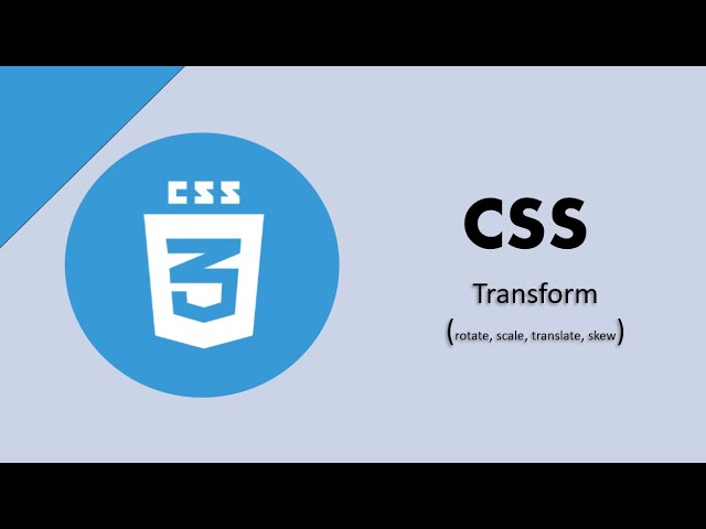 CSS Transform Tutorial: How to Rotate, Scale, Translate & Skew Elements