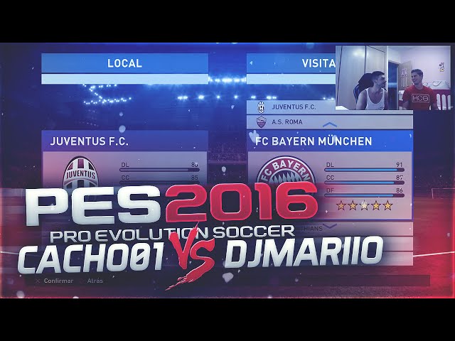 PES 2016 | DjMaRiiO vs Cacho | ¿PERO ESTO QUÉ ES? ¿EL FIFA?