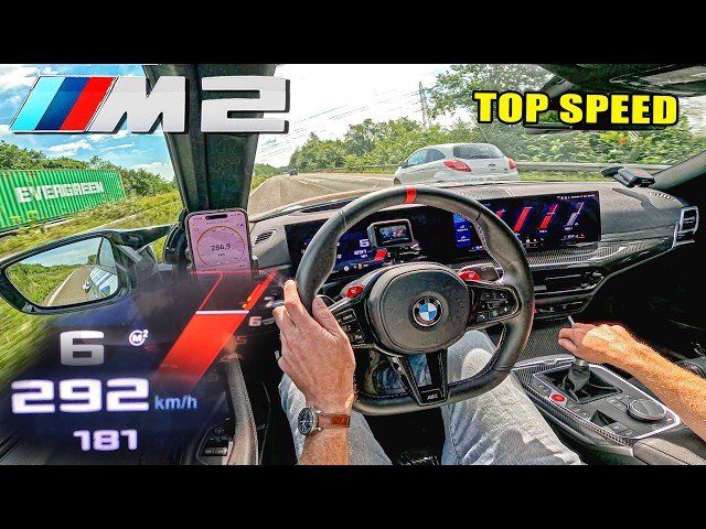 BMW M2 G87 LCI Manual // TOP SPEED on AUTOBAHN