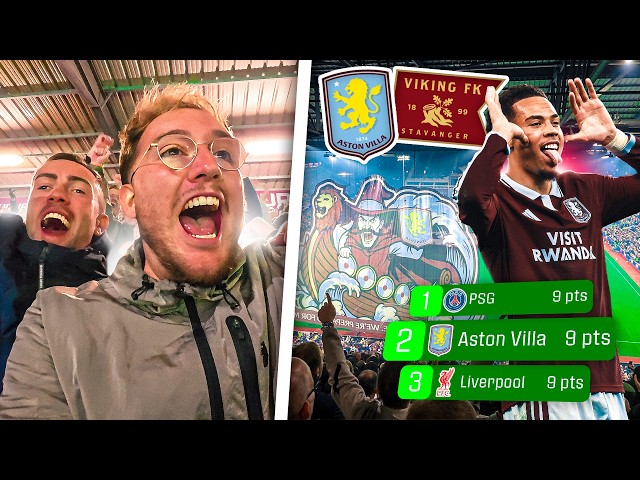 Aston Villa WIN AGAIN in the Champions League vs Viking! 💥