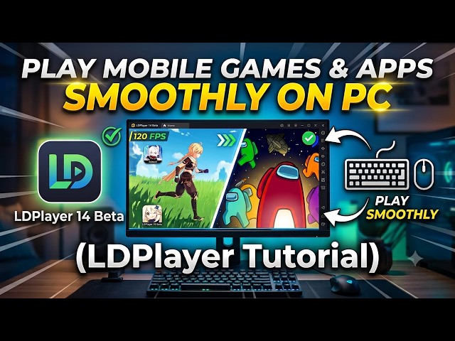 How to Run Android Games & Apps Smoothly on PC (LDPlayer Tutorial)