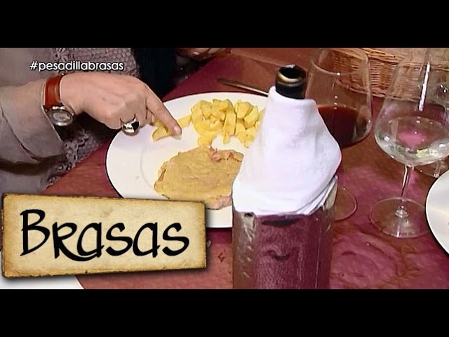 Una clienta del 'Brasas': "Este cachopo está ya comido"