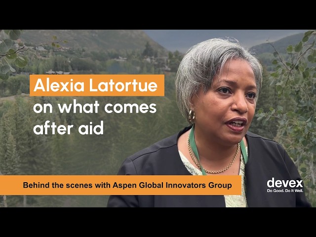 Alexia Latortue on what comes after aid