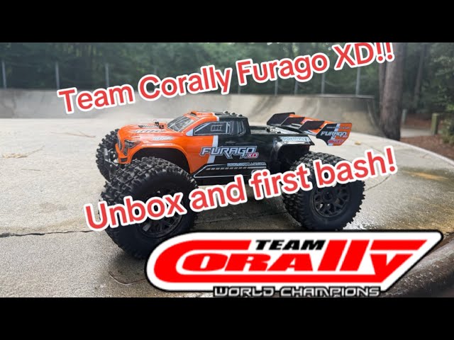 My first look and bash of the new Team Corally Furago XD! 