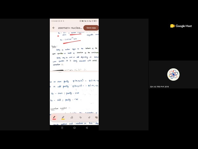 Unit  : 5/Atomic and nuclear physics/ug trb physics/Semmozhi IAS Academy