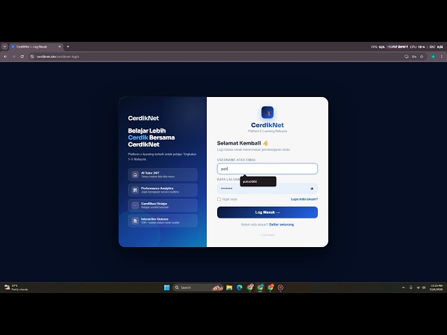 System Full Demo for CerdikNet