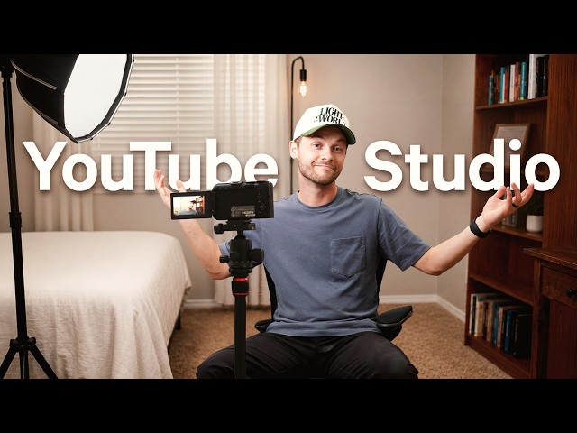 Transform Your Bedroom into a YouTube Studio!
