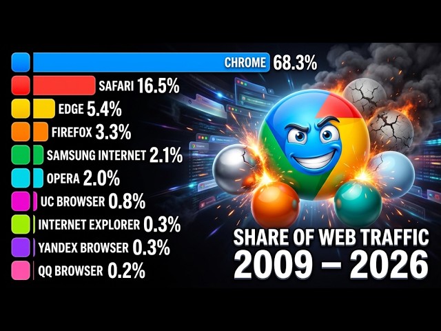 Browser Wars: Chrome vs the World (2009-2026)