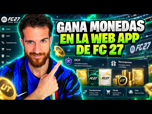 ✅ EARN COINS starting LIKE THIS ON THE FC 27 WEB APP !!