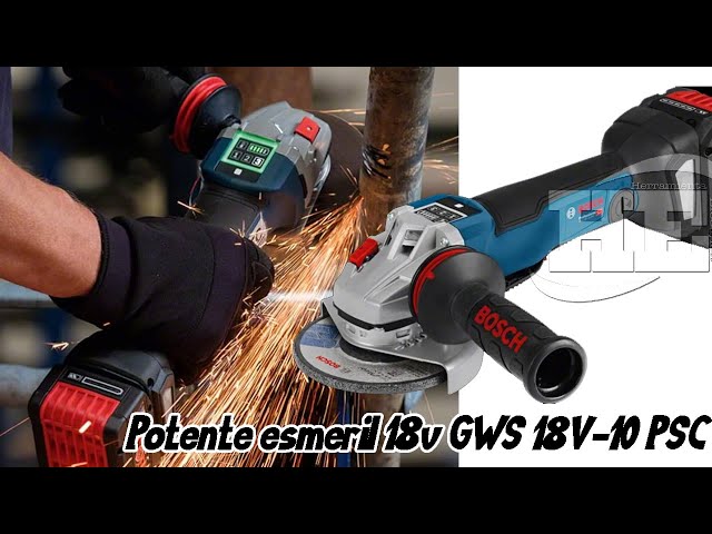 High-Tech Bosch GWS 18V-10 PSC Angle Grinder
