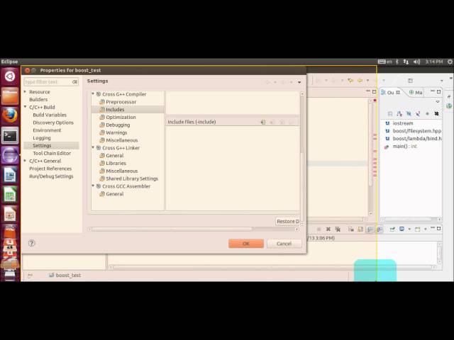 How to Install Boost C++ libraries in Ubuntu and use them in Eclipse CDT