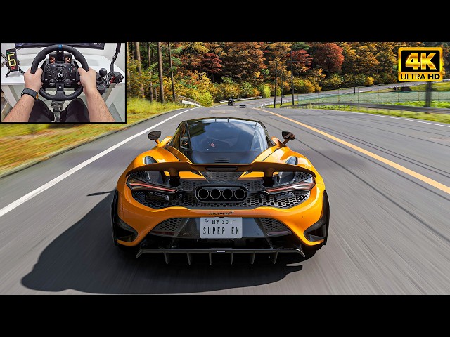 McLaren 765LT - Forza Horizon 6 | Logitech G923 Steering Wheel
