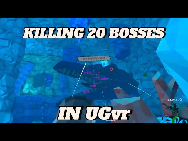 Killing 20 Bosses in UG VR | We Got ALOT of Eggs |