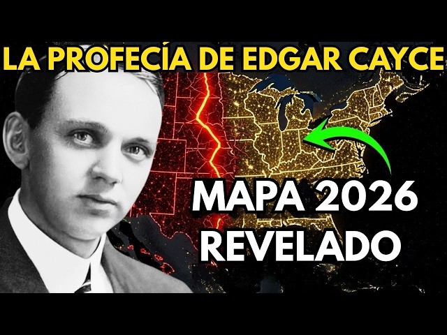🚨 Advertencia: La predicción de Edgar Cayce para 2026 es diferente a todo (El Mapa Prohibido)