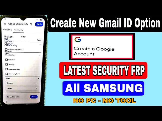 All Tick & Live Gmail Id Create👉All Samsung FRP Bypass 2026 ✅ Android 13-14-15-16 | 2026 New Method