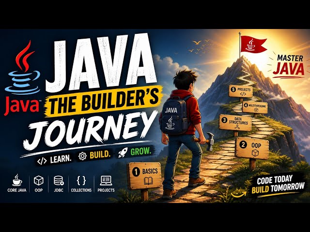 Java: The Builder's Journey|Naman Bharti Classes 