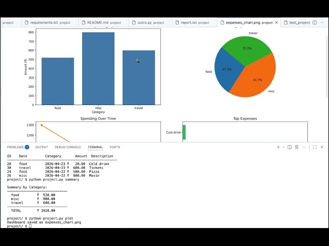 I Built an Expense Tracker in Python | CS50 Final Project