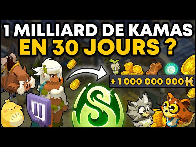 HOW did I EARN 1 BILLION KAMAS in 30 DAYS on DOFUS?