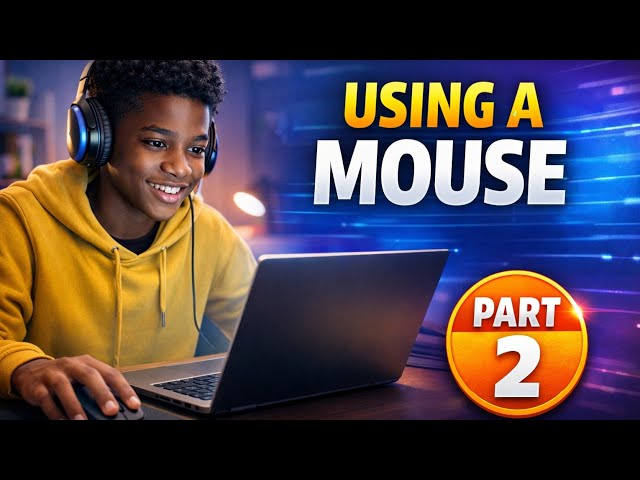 Computer Lessons for Beginners – Lesson 2: Mouse Basics (Click, Scroll, Drag & Drop)