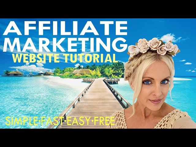 Make An Affiliate Marketing Website 2025 ~  A Passive Income For Beginners Tutorial