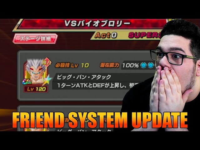 I STILL CAN'T BELIEVE IT... PERFECT FRIEND SYSTEM UPDATE on DOKKAN BATTLE