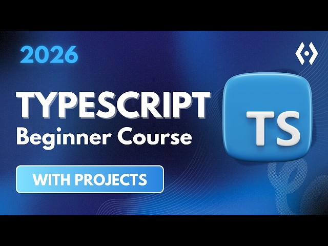 The ONLY TypeScript Tutorial You’ll Ever Need (40 Minutes)