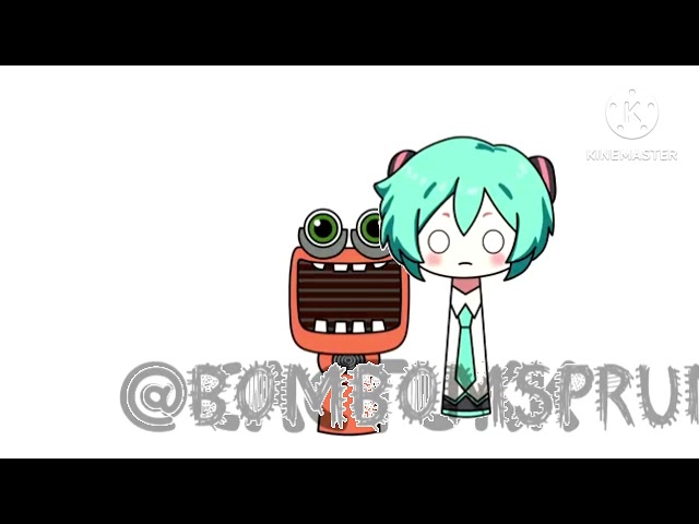 Sprunki OC Wubbox from My Singing Monsters and Hatsune Miku creators: @cactukk & @bombomsprunki