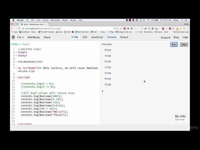 Data Types - 30 boolean